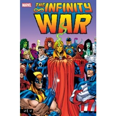 The Infinity War • Jim Starlin • Οξύ - Brainfood • Εξώφυλλο • bibliotropio.gr