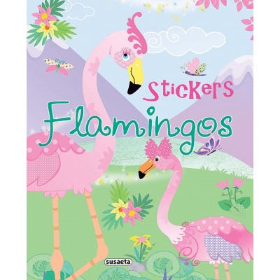 Flamingos stickers •  • Susaeta • Εξώφυλλο • bibliotropio.gr