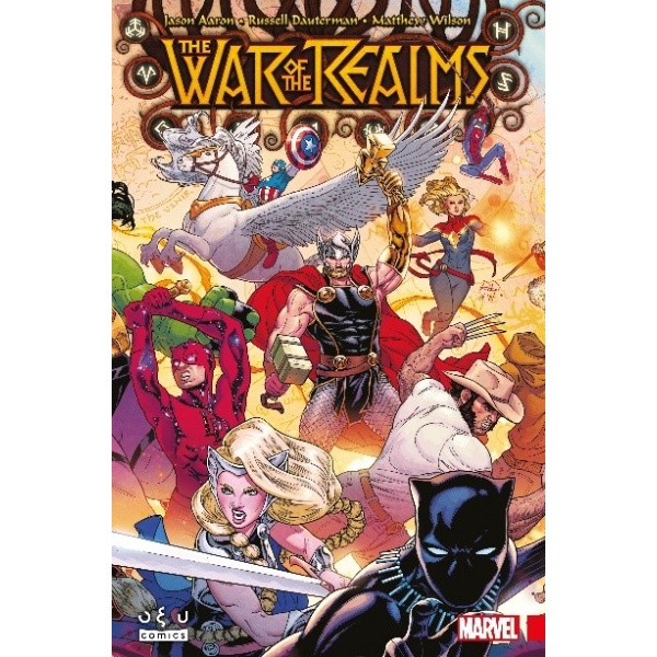 The war of the realms • Jason Aaron • Οξύ - Brainfood • Εξώφυλλο • bibliotropio.gr