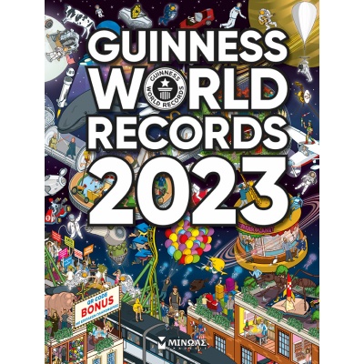 Guinness World Records 2023 •  • Μίνωας • Εξώφυλλο • bibliotropio.gr